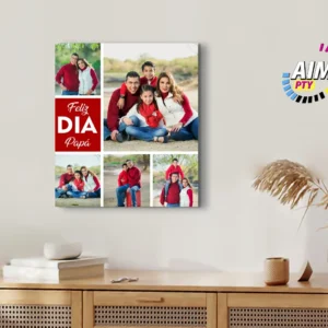 Promo día de las madres - Canvas Collage 24"x24" 7 fotos 5 palabras